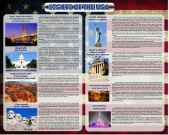 Стенд "Достопримечательности США" Вариант 2 - fgospostavki.ru - Воронеж
