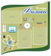 Стенд "В мире физики" - fgospostavki.ru - Воронеж