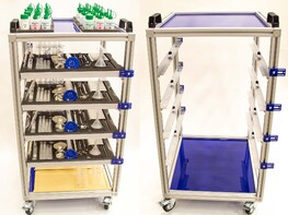 Мобильная стойка для хранения наборов ГИА по химии - fgospostavki.ru - Воронеж