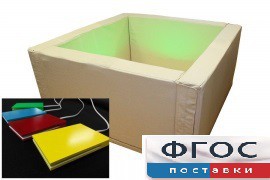 Сухой бассейн вибромузыкальный с клавишами управления (150х150х66 сантиметров) - fgospostavki.ru - Воронеж