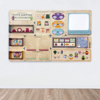 «Уголок дежурных по столовой» - Дидактическая настенная панель - fgospostavki.ru - Воронеж