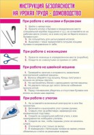 Стенд "Инструкция безопасности на уроках труда №1" - fgospostavki.ru - Воронеж