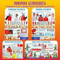 Стенд "Пожарная безопасность" Вариант 2 - fgospostavki.ru - Воронеж