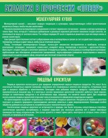 Стенд "Биология в профессии "повар"" - fgospostavki.ru - Воронеж