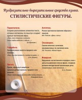 Стенд "Стилистические фигуры" Вариант 2 - fgospostavki.ru - Воронеж