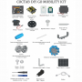 Robo kit DIYGO Мобильный робот с колесами всенаправленного движения - fgospostavki.ru - Воронеж
